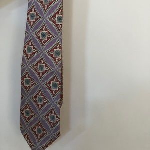 Polo patterned tie